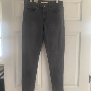 Levi's Women's Skinny Jeans - Dark Gray